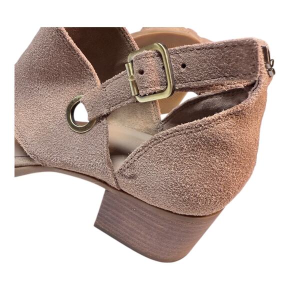 Koolaburra by UGG Kaia Open Toe Suede Leather Pumps Women’s Size 7.5 - Picture 6 of 10